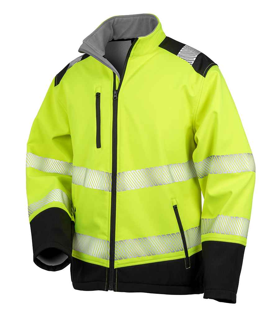 Result Safe-Guard Printable Ripstop Safety Soft Shell Jacket