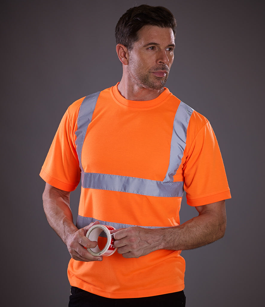 Yoko Hi Vis Short Sleeve T-Shirt YK001