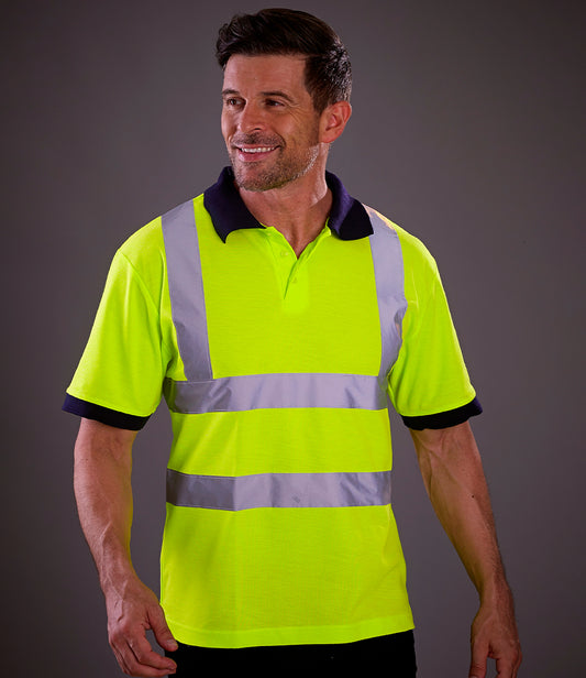 Yoko Hi-Vis Polo Shirt YK015