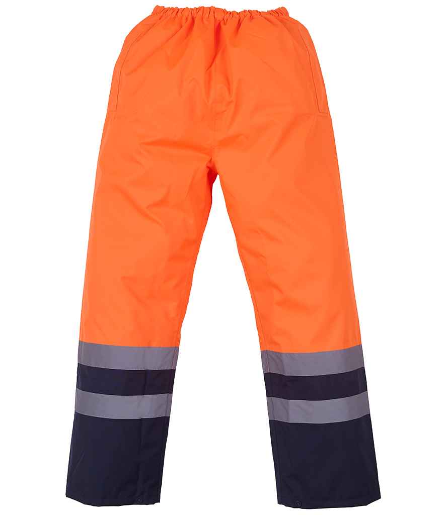 YK217 Orange/Navy Front